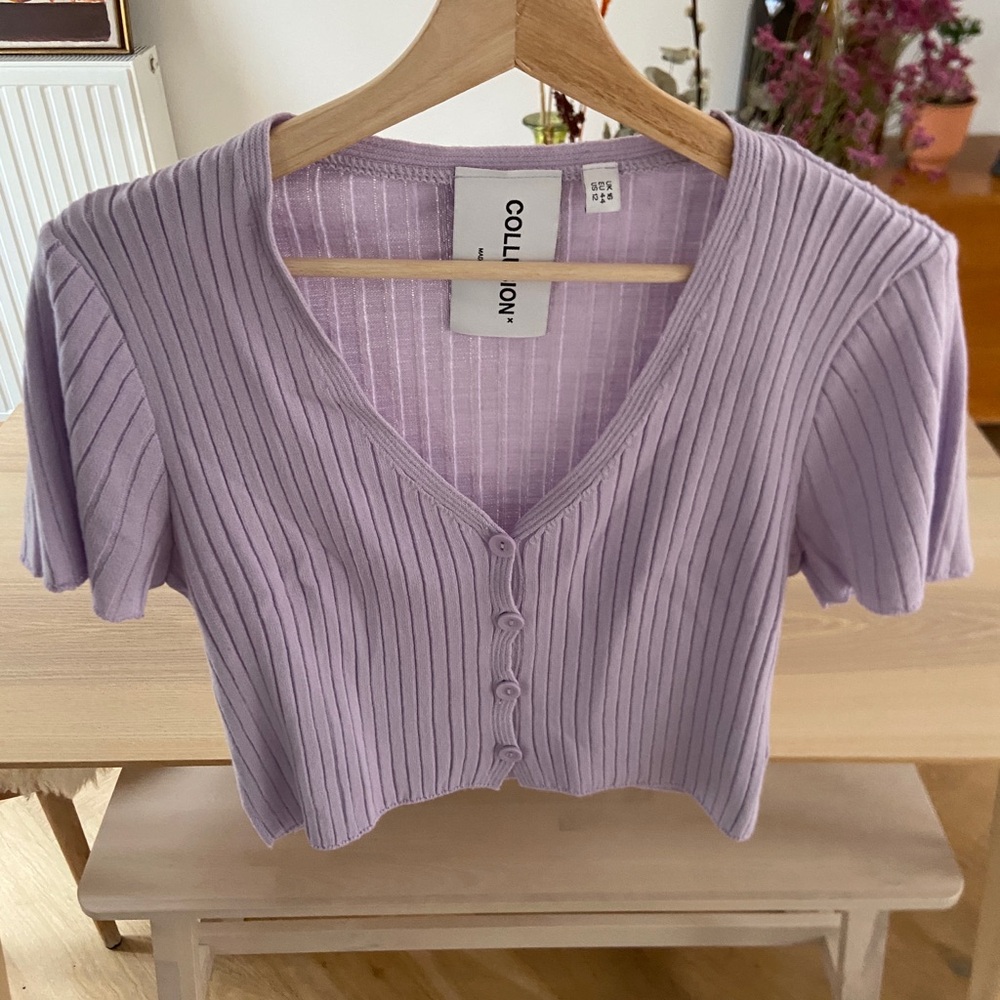 COLLUSION crop top